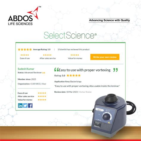 Abdos Life Sciences On Linkedin Abdoslifesciences Selectscience