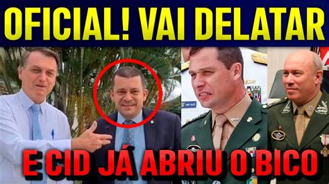 AJUDANTE DE B0LSONARO AVISA PF QUE VAI DELATAR E CID FAZ REVELAÇÃO