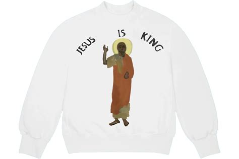 Kanye West Jesus Is King Crewneck White Fw19