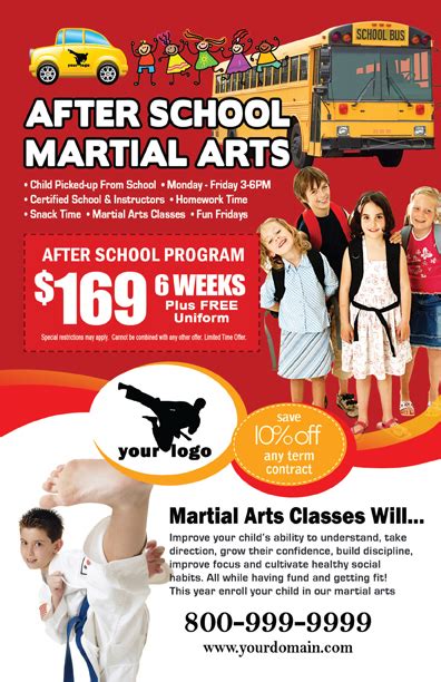 Martial Arts Flyer 85 X 55 Ma020010