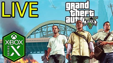Grand Theft Auto V Xbox Series X Gameplay Multiplayer Livestream [GTA ...