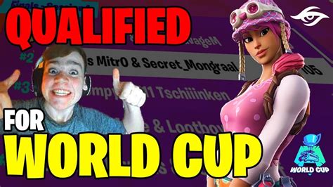 Qualified For Fortnite World Cup In New York Secret Mongraal Reviews