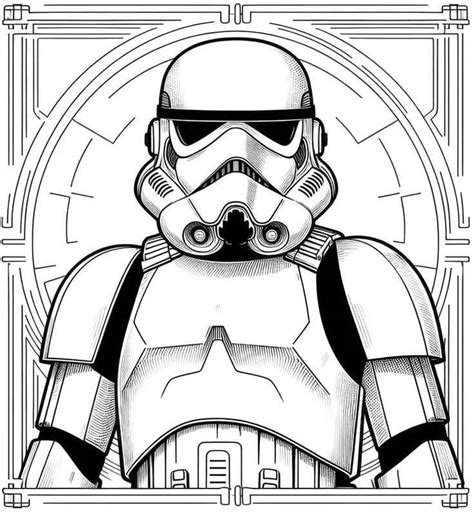 Star Wars Em Desenho - Desenhos do Star Wars para Imprimir e Colorir