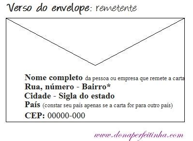 Como Se Escreve Envelope