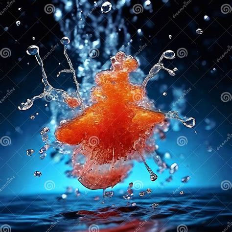 Oxygen Dissolved in Water Vital for Aquatic Life Oxygen is Abs Stock ...