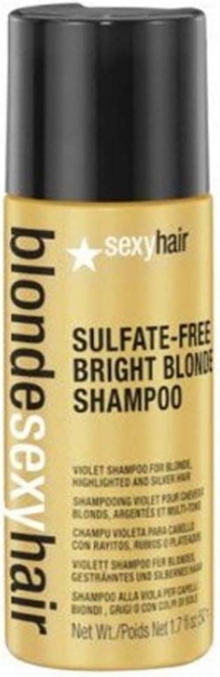 Sexy Hair Bright Blonde Shampoo Shampoo Alla Viola Per Capelli Biondi Grigi O Con Colpi Di