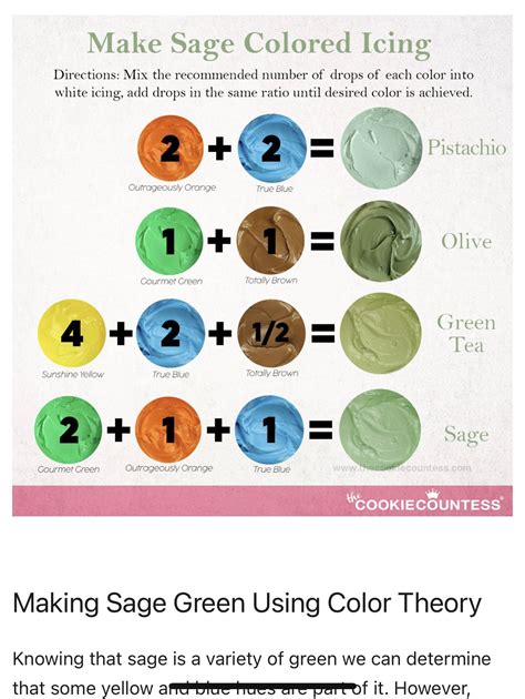 How to Make Sage Green Using Color Theory