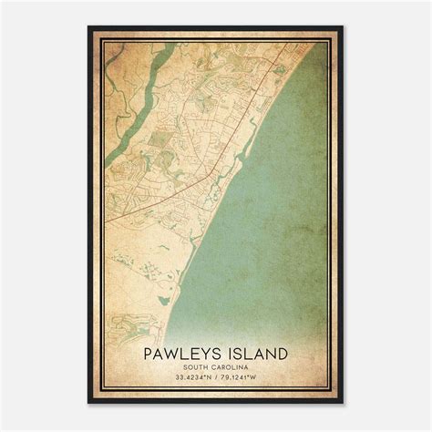 map of pawleys island south carolina 2
