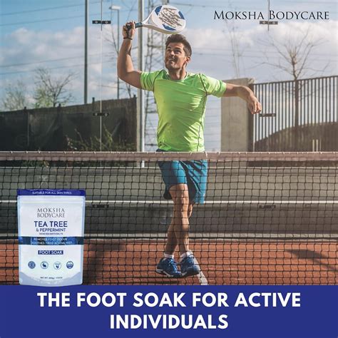 Tea Tree Oil & Dead Sea Salt Foot Soak - Made in UK - Treats Nail