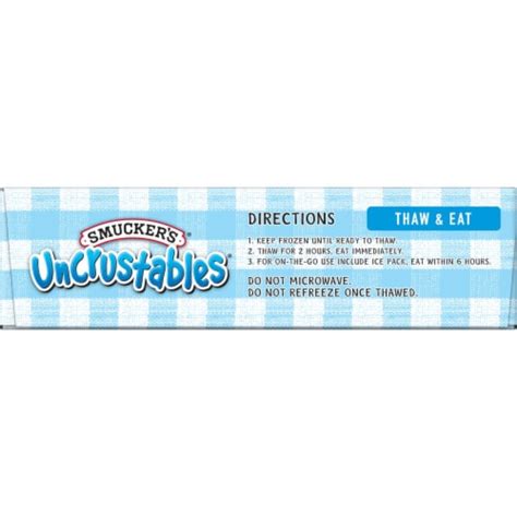 Smucker S Uncrustables Uncured Ham Cheese Bites 3 Ct 2 Oz Fred