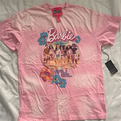 Pink Barbie Shirt Depop