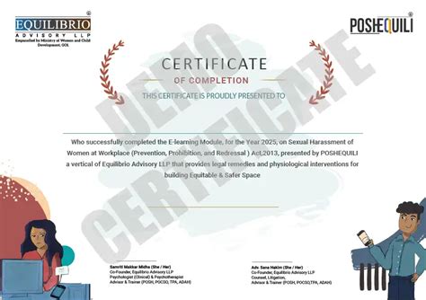 comprehensive posh  learning module employee sensitization training