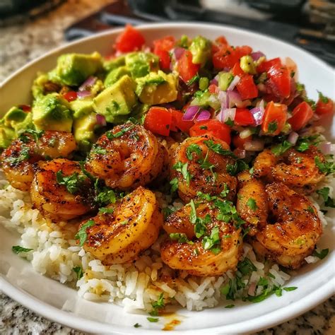 Cajun Shrimp Rice Bowl with Avocado Salsa: A Delightful Recipe!