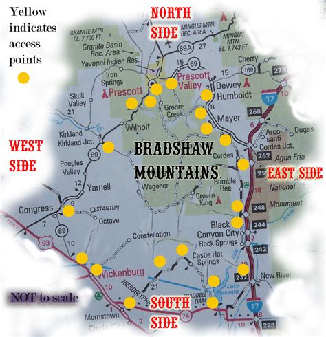The Bradshaw Mountains