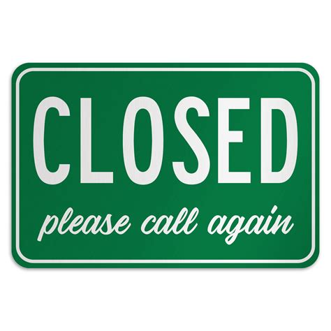 closed  call  american sign company