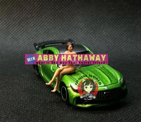 Scene Props Naked Jill Girl Miniatures Figures Model For Cars