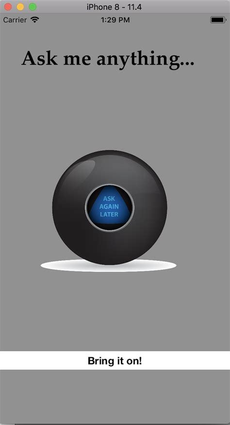 Github Drewe0327magic 8 Ball Magic 8 Ball App That Changes Answers