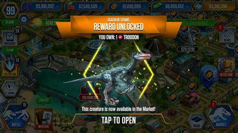 UNLOCKED TROODON TORO BUMPY BLUE GHOST SUPER BATTLE JURASSIC