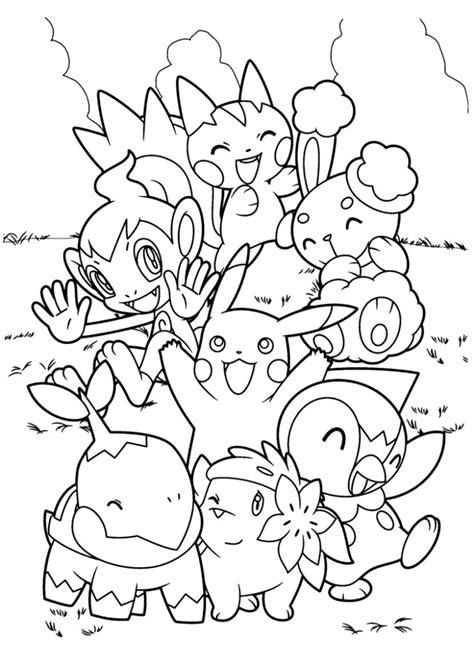 Pokemom Para Colorir