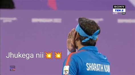 Sharath Kamal Sreeja Akula Wins Gold Medal In Mixed Doubles Cwg