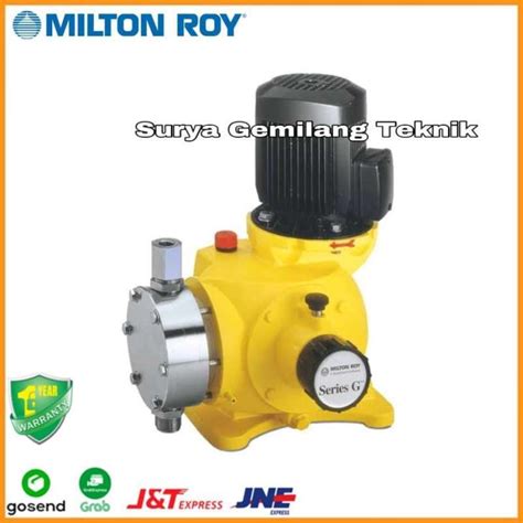 Jual Dosing Pump LMI Milton Roy GM 0050 Pompa Kimia Dosing Pump 50 LPH