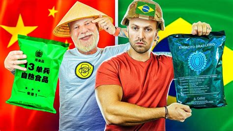 ЧТО ЕДЯТ В АРМИИ в разных странах?! ОБЗОР ИРП США vs КИТАЯ vs ФРАНЦИИ ...