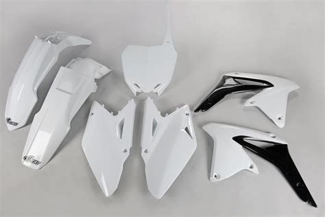 Kit Plastiques Blanc UFO Suzuki 450 RMZ 2009 2010 3AS RACING