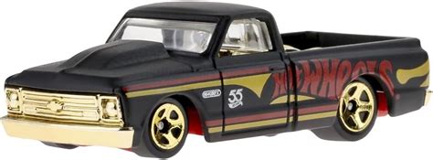 Amazon Hot Wheels Vehículo coleccionable fundido a presión edición 55 aniversario negro