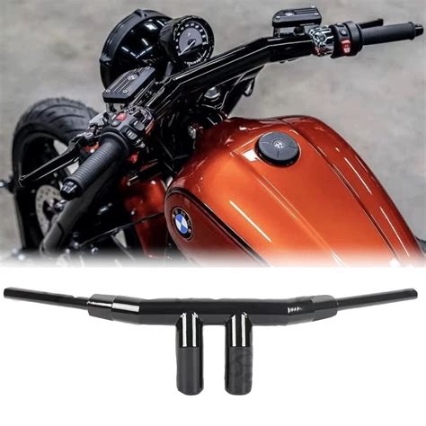 Motorcycle Custom Chrome Black Inch T Handlebars For Bmw R Inch