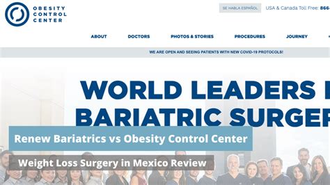 Renew Bariatrics Vs Other Bariatric Centers In Mexico