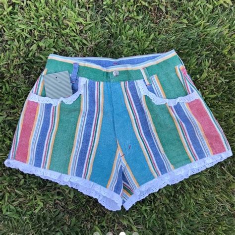 Shorts Vintage New With Tag S High Waisted Hot Pants Size Poshmark