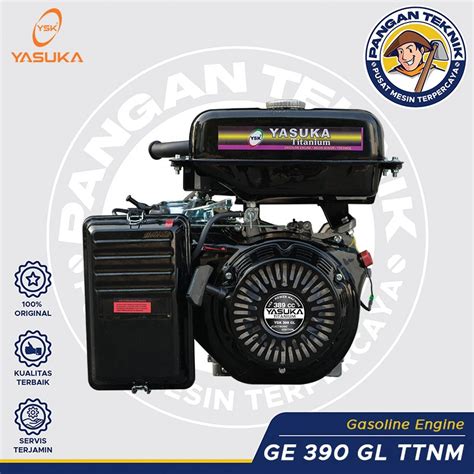 Jual Mesin Penggerak Bensin Yasuka Gx Gl Titanium Mesin