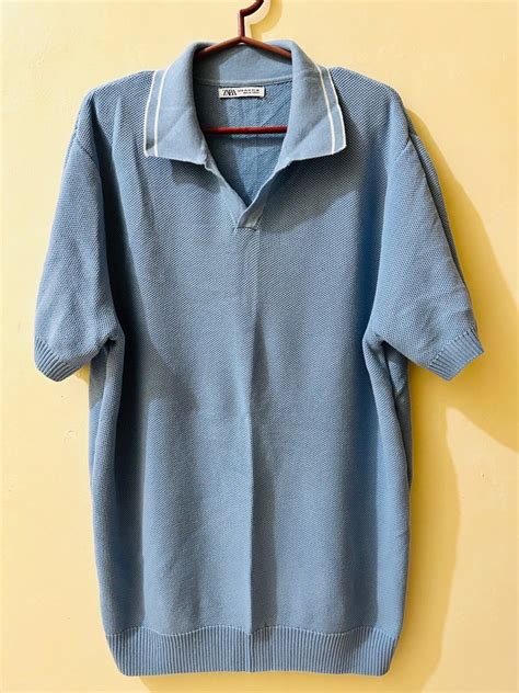 Zara Polo Shirt Mens Fashion Tops And Sets Tshirts And Polo Shirts On