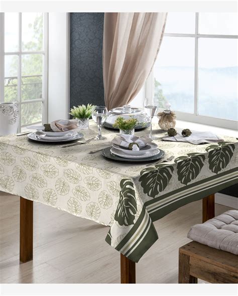 Riachuelo Toalha De Mesa Quadrada M X M Raner Verde