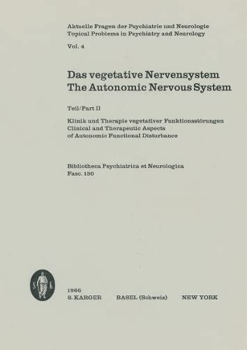 Buy Gruenthal Bibliotheca Psychiatrica Vegetative Nervensystem Klinik