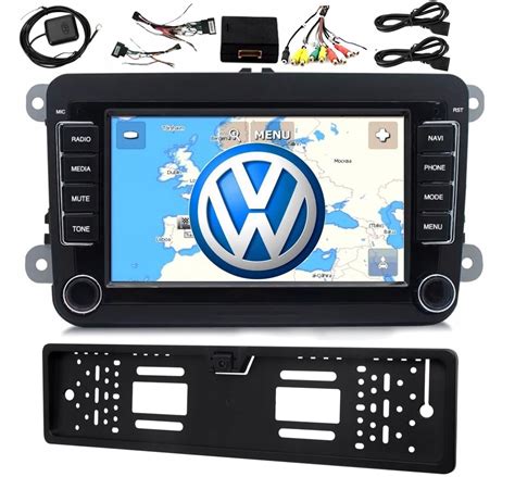 RADIO SAMOCHODOWE 2DIN EKRAN 7 NAWIGACJA VW PASSAT CADDY SKODA ANDROID