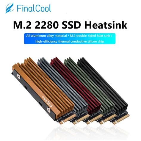 Newest M Heatsink Ssd Heat Dissipation Radiator M Heat Sink Cooler