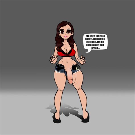 Commission Aj Lee Futa By Arturparasito Hentai Foundry