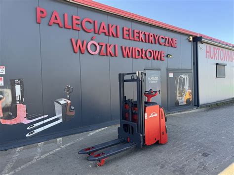 Paleciak Elektryczny Linde L L Ap Cm Kg W Zek Widlowy