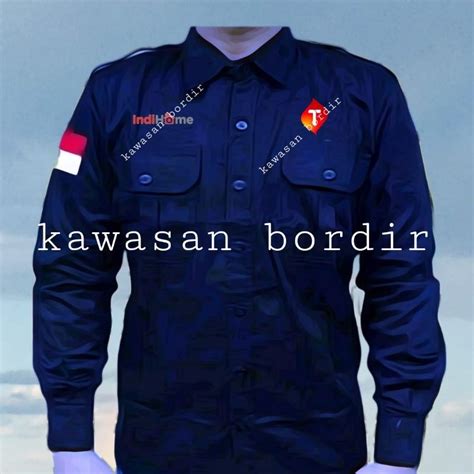 Jual Terbaru Seragam Indihome Kemeja Indihome Baju Indihome Pdh