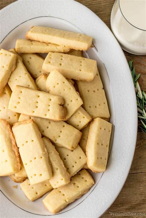 Homemade Shortbread Cookies Precious Core