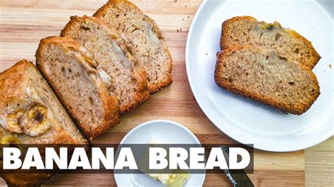 Banana Bread Recipe For Beginners How To Make Banana Bread Youtube