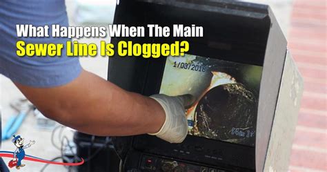 A Clogged Main Sewer Line Causes Warning Signs