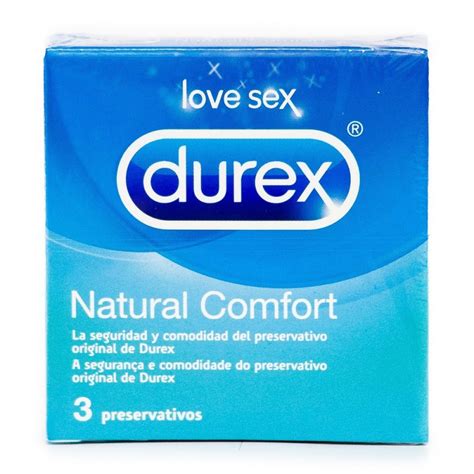 DUREX LOVE SEX NATURAL COMFORT 3UNIDADES Farmácia Jovem