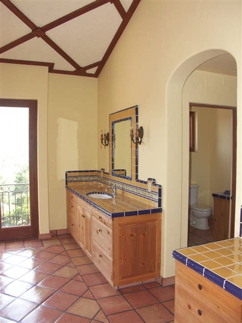 California Hacienda Bath Mediterranean Bathroom San Luis Obispo