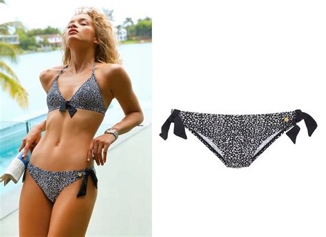 LASCANA CZARNO BIAŁE BIKINI W CĘTKI DÓŁ 36 Cena Opinie Doły od bikini 13291429274 Allegro