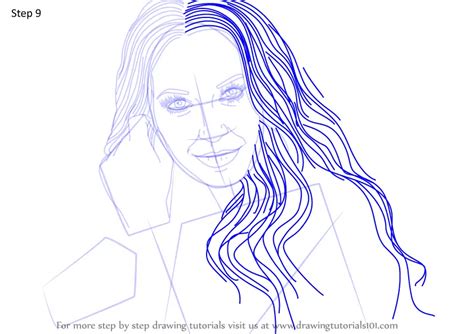 Learn How To Draw Lauren Daigle Gospel Singers Step By Step Drawing