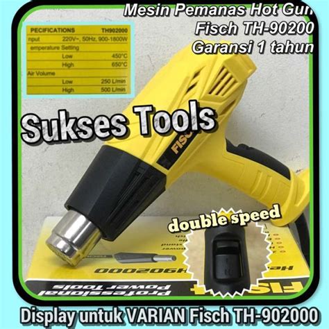 Promo Mesin Pemanas Blower Doliz Makita Gmt Fisch Hot Gun Heat Gun Diskon Di Seller Cv