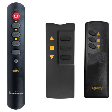 Remote control dedicated for SOMFY IRT103 - remote control duplicate ...