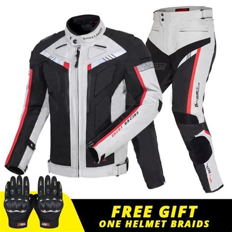 Veste De Moto Homme Ensemble Moto Pantalon Costume Quitation Coupe